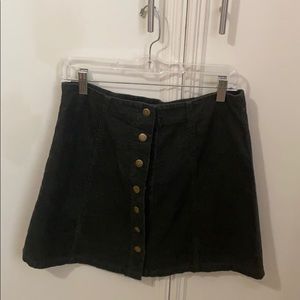 Corduroy skirt